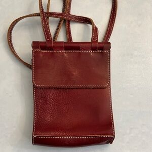 Vintage Ellington Red Crossbody Bag